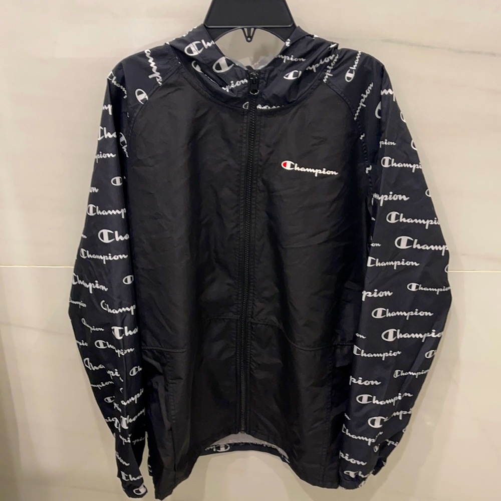 Champion Boys zip up Windbreaker